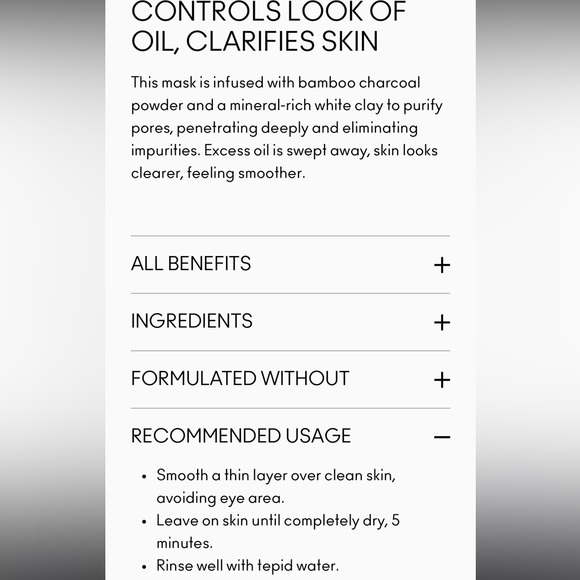 NEW FULL SIZE MAC MINERALIZE RESET AND REVIVE CHARCOAL MASK 100ml - Picture 4 of 5